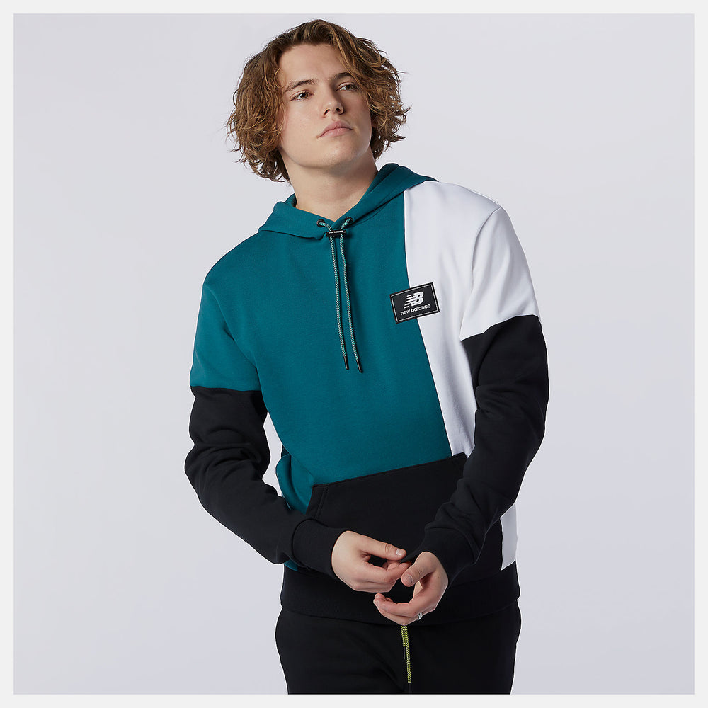 Teal NB Athletics Higher Learning Hoodie New Balance Clothing