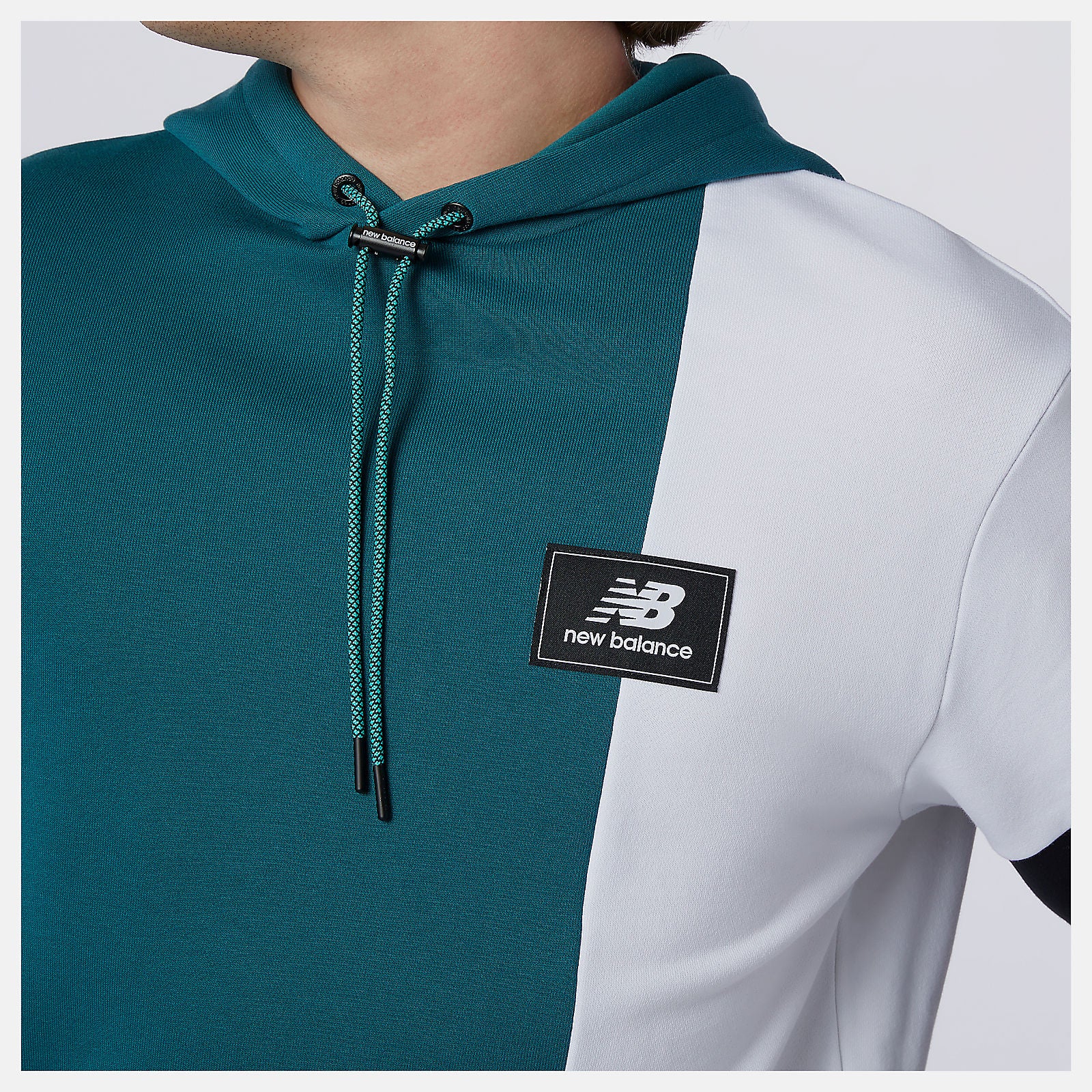 Teal NB Athletics Higher Learning Hoodie New Balance Clothing