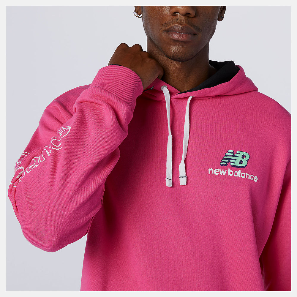 Mountain Teal NB Athletics Clash Hoodie New Balance Clothing