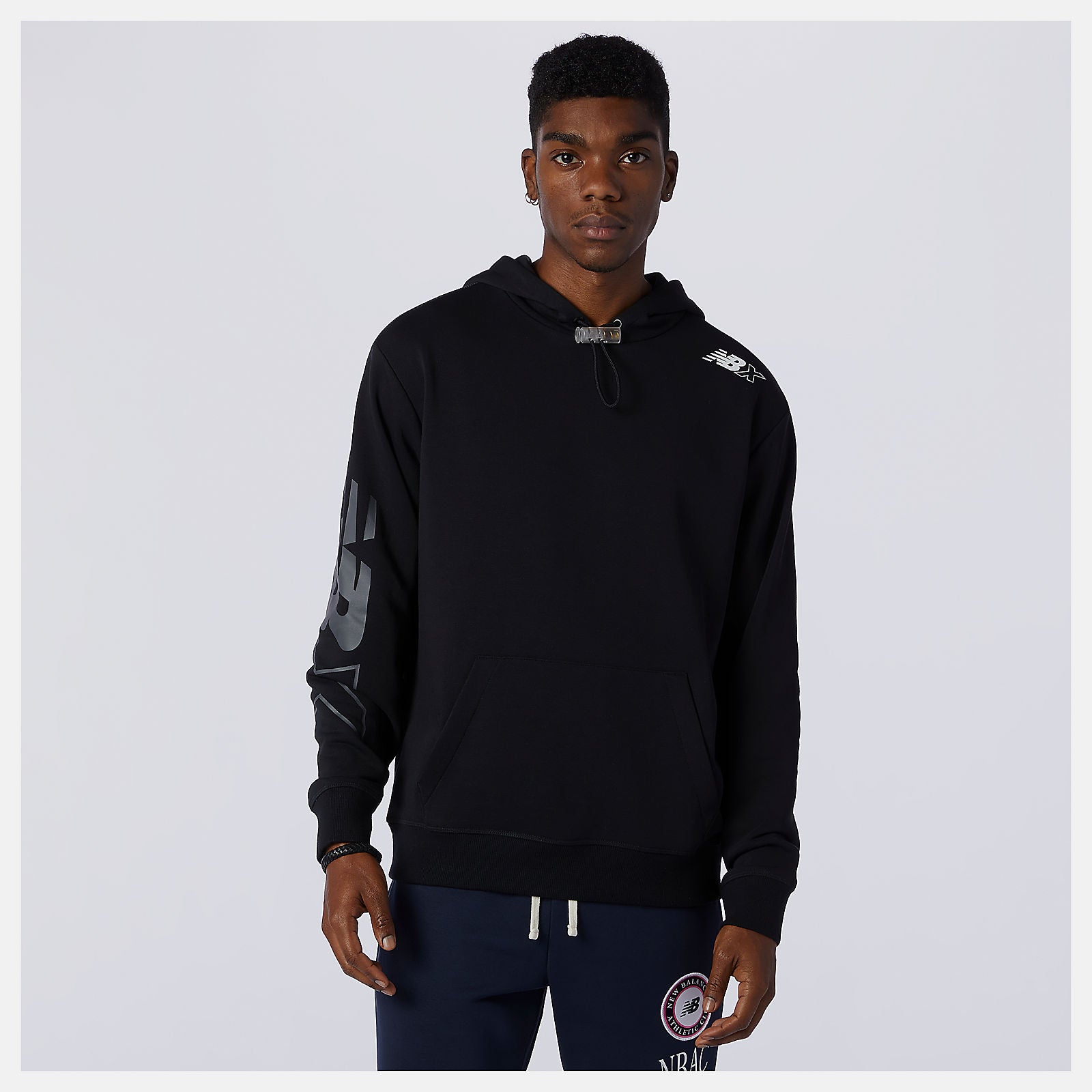 Black NB Essentials NBX Hoodie New Balance Clothing