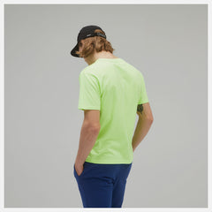 Bleached Lime Glo NB Essentials NBX Graphic Tee 2 New Balance Clothing