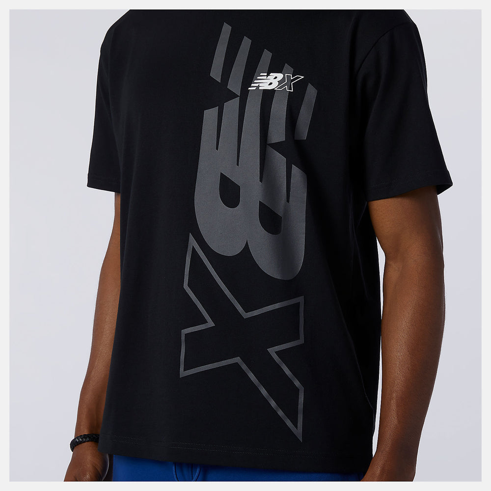 Black NB Essentials NBX Graphic Tee 2 New Balance Clothing