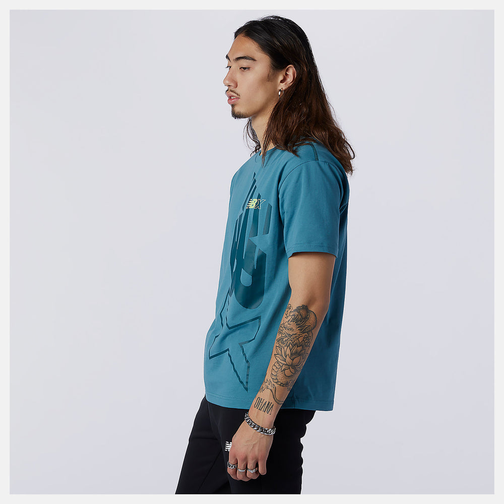 Sea NB Essentials NBX Graphic Tee 2 New Balance Clothing