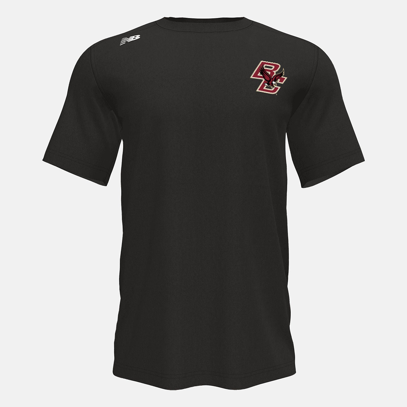 Team Black Short Sleeve Tech Tee(Boston College) New Balance Clothing