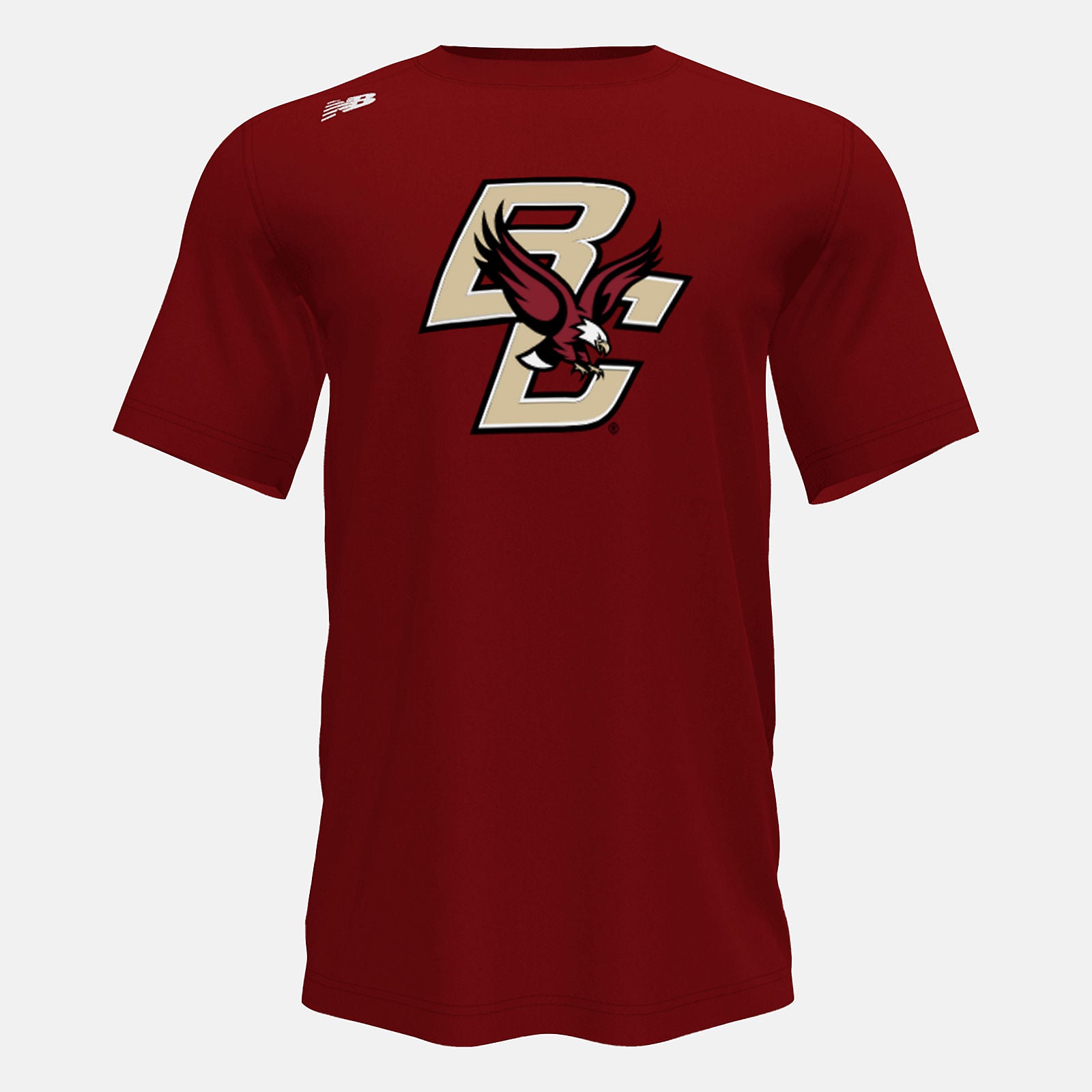 Mercury Red Short Sleeve Tech Tee(Boston College) New Balance Clothing