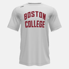 White Short Sleeve Tech Tee(Boston College) New Balance Clothing