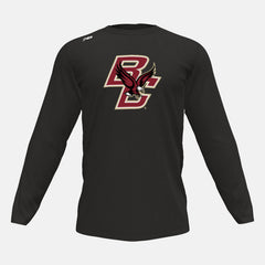 Team Black Long Sleeve Tech Tee(Boston College) New Balance Clothing