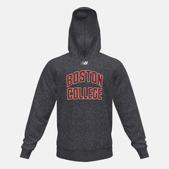 Black Heather NB Fleece Hoody(Boston College) New Balance Clothing