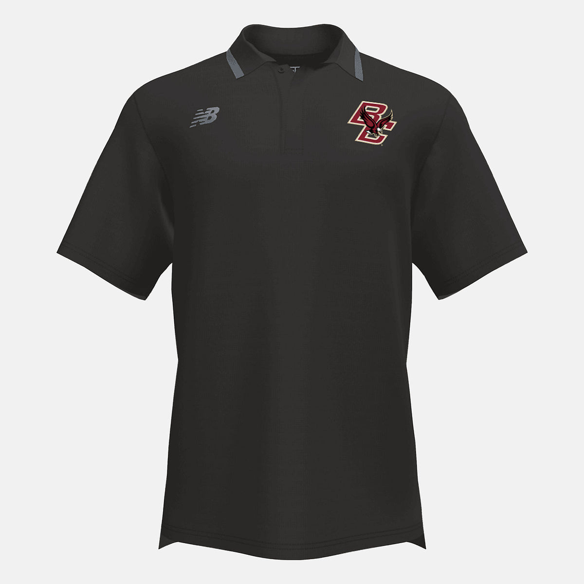 Team Black Team Rally Polo(Boston College) New Balance Clothing