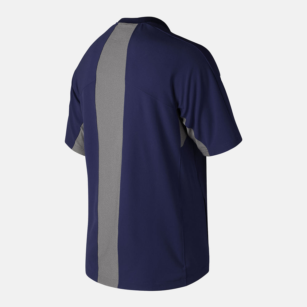 Team Navy Short Sleeve 3000 Batting Jacket New Balance Clothing