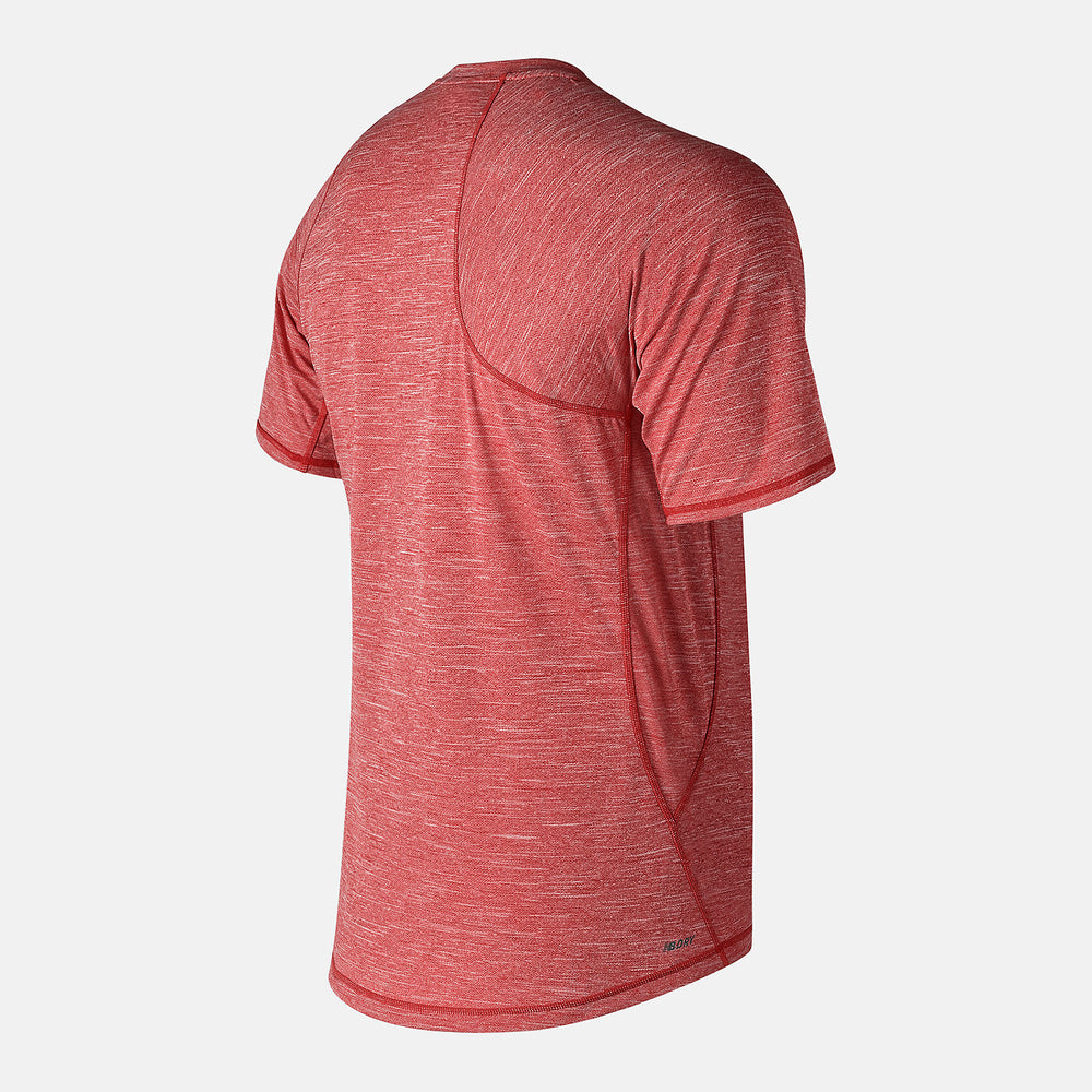 Team Red Inline Tenacity Asym Tee New Balance Clothing