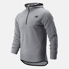 Athletic Grey Tenacity Hooded QTR Zip New Balance Clothing