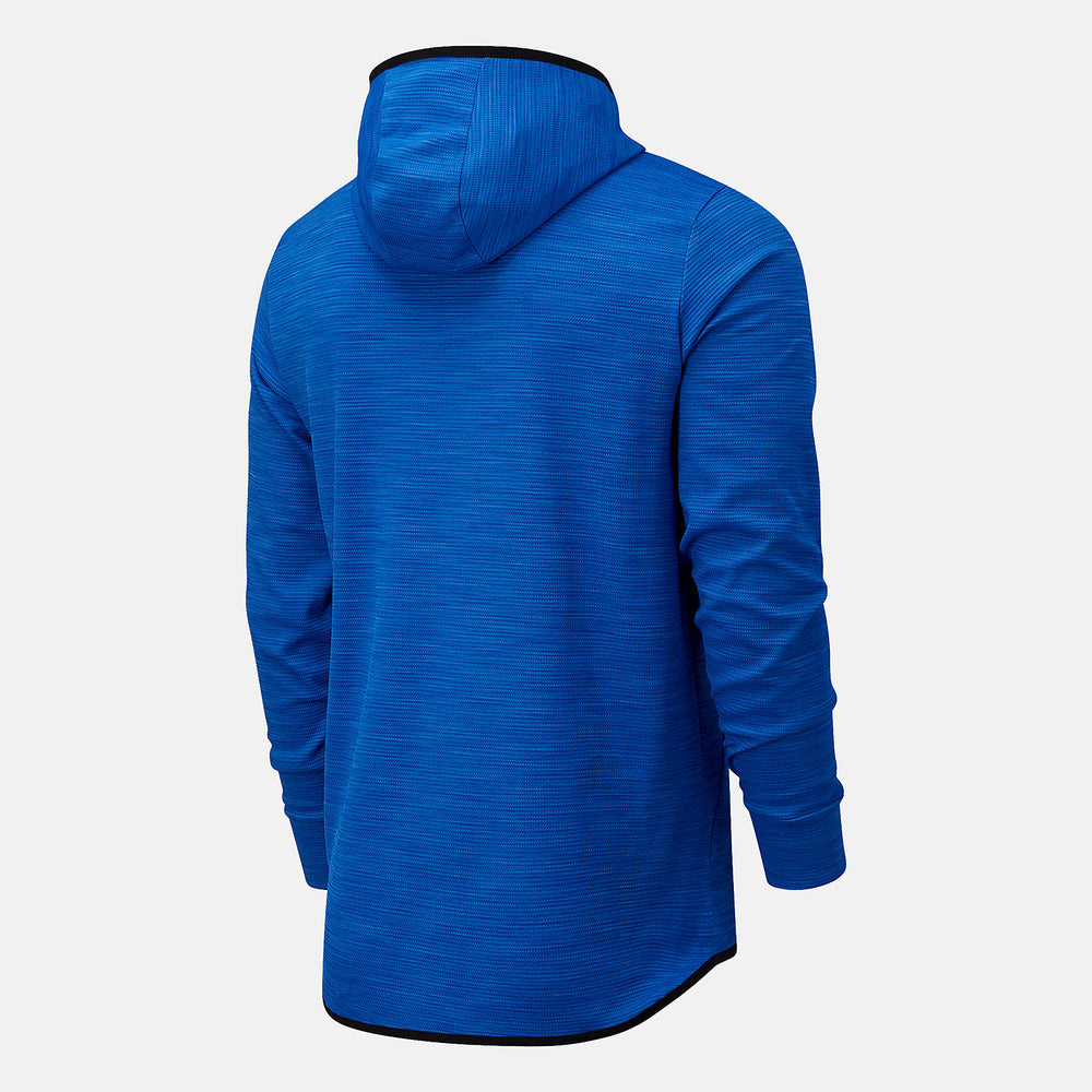 Cobalt Blue Tenacity Hooded QTR Zip New Balance Clothing
