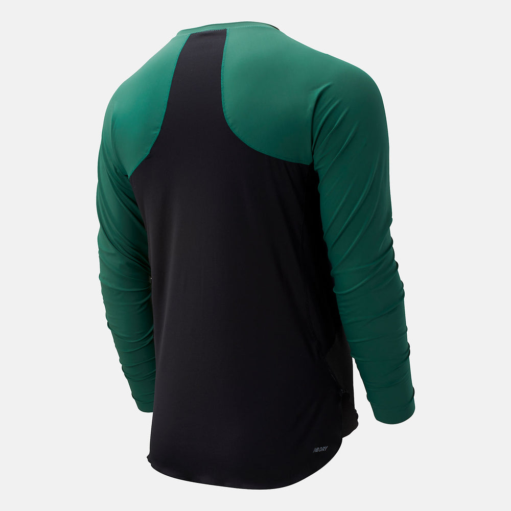 Team Dark Green/Grey and Black 4040 Select Top New Balance Clothing