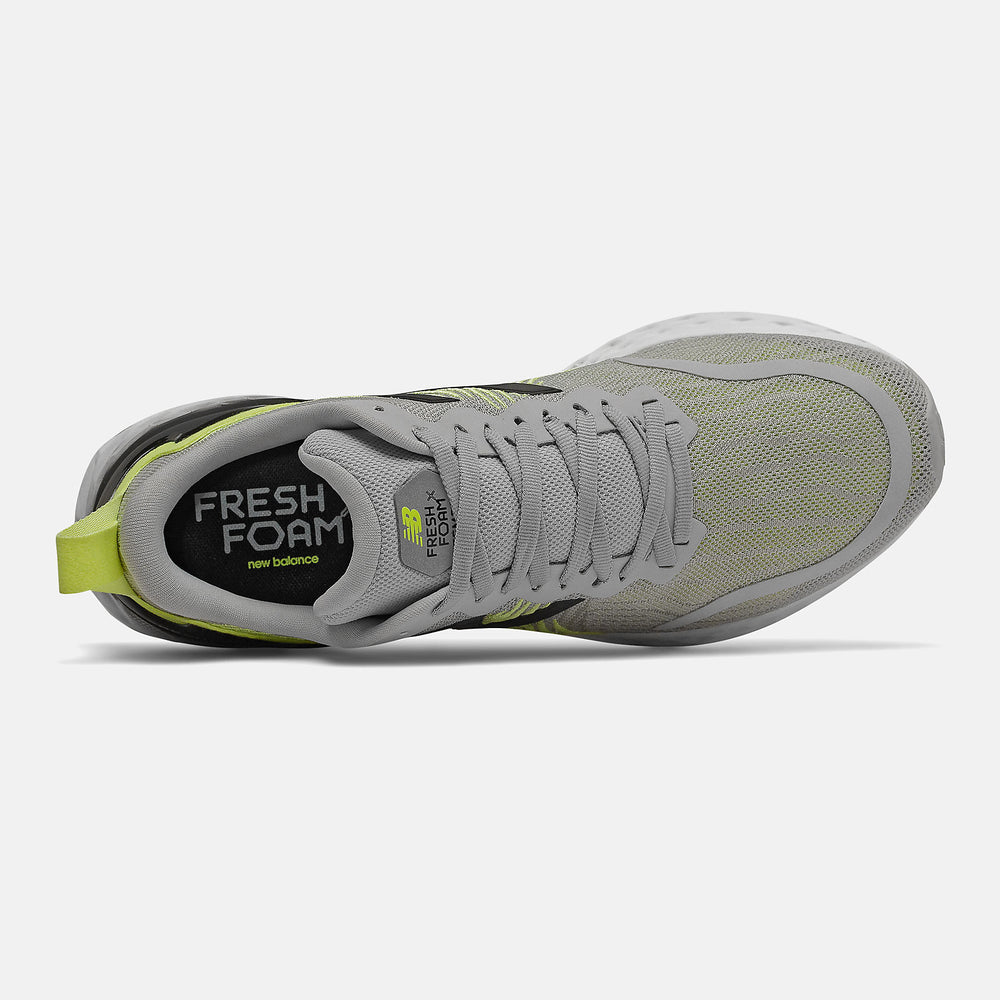 Rain Cloud/Black and Lemon Slush Fresh Foam Tempo New Balance Shoes