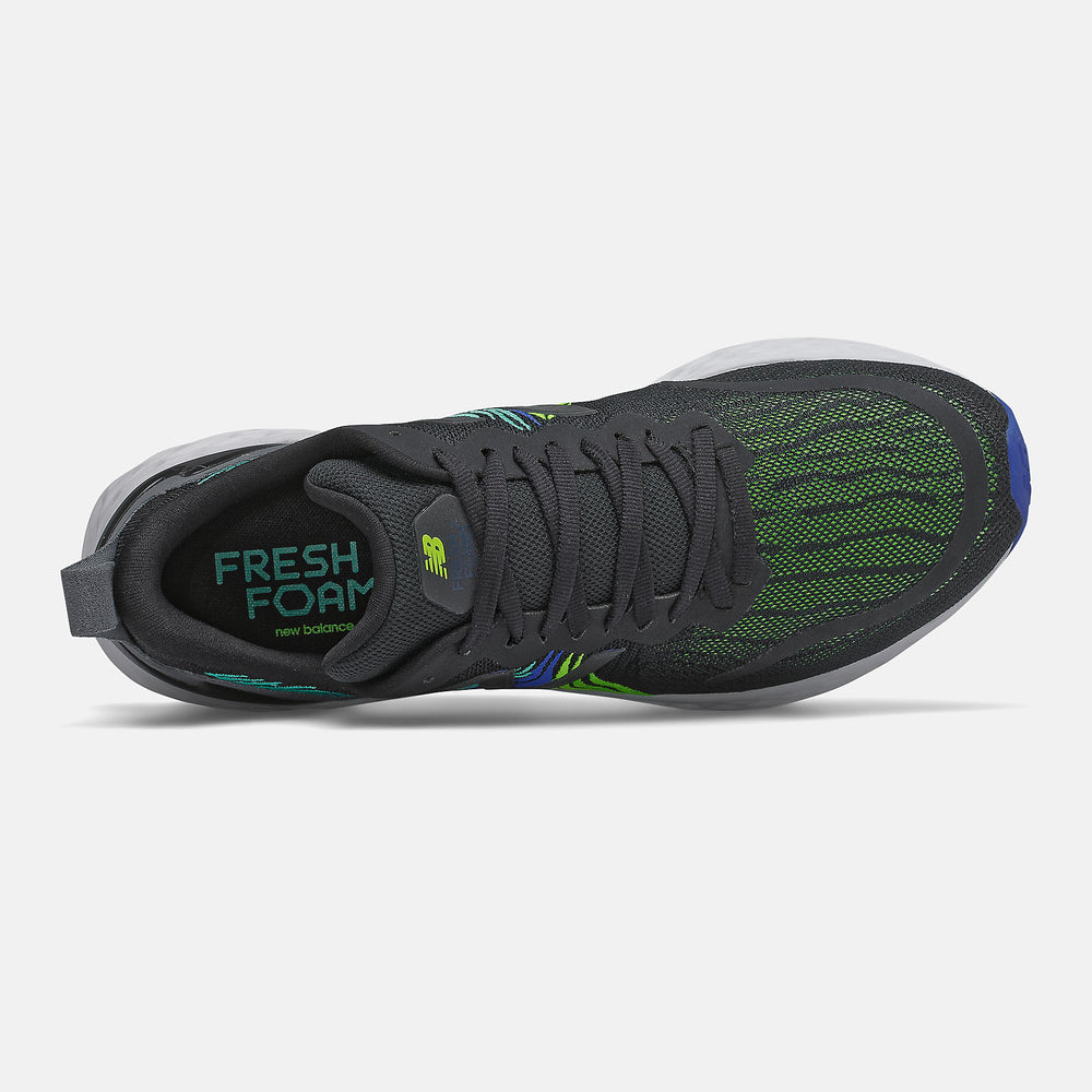 Black/Energy Lime and Cobalt Blue Fresh Foam Tempo New Balance Shoes
