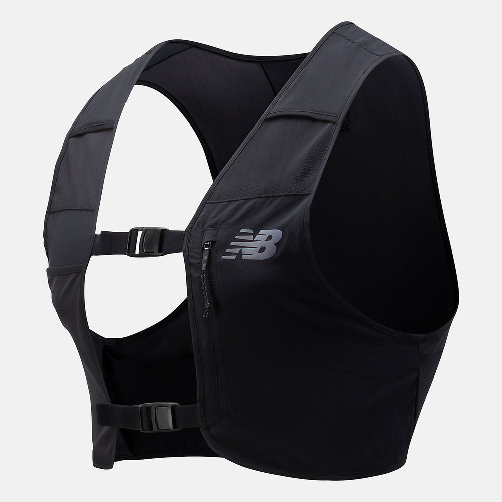 Black Q Speed Fuel Commuter Vest New Balance Clothing