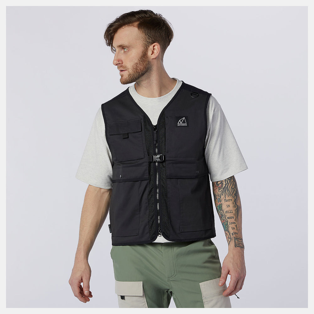 Black NB All Terrain Vest New Balance Clothing
