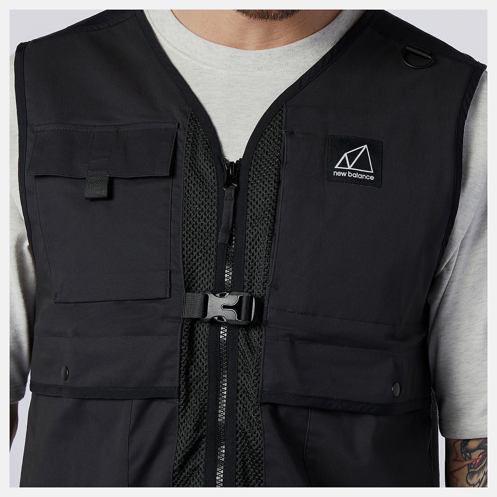 Black NB All Terrain Vest New Balance Clothing