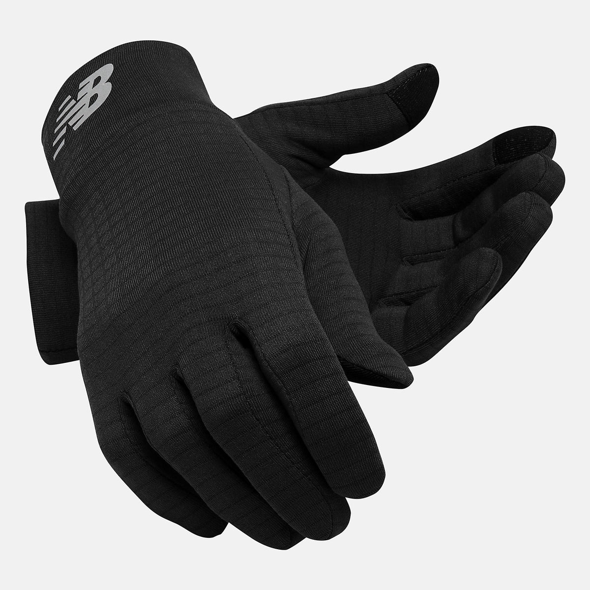 Black Grid Fleece Glove New Balance Accessories