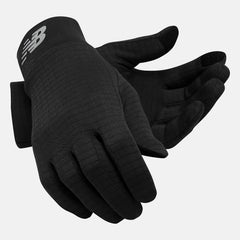 Black Grid Fleece Glove New Balance Accessories
