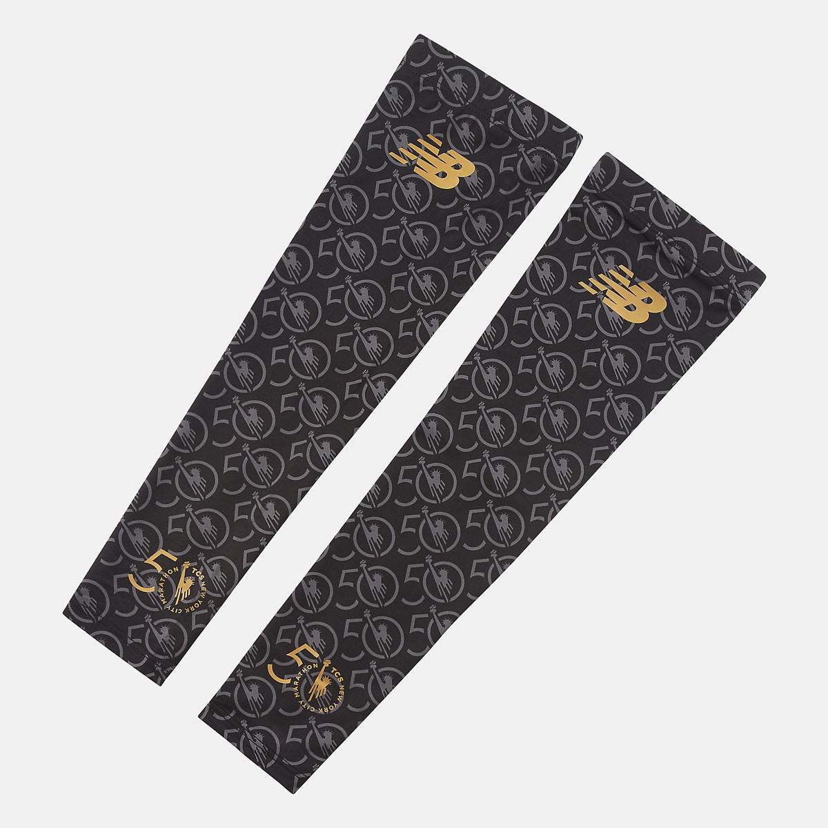 Black/White NYC Marathon Arm Sleeves New Balance Accessories
