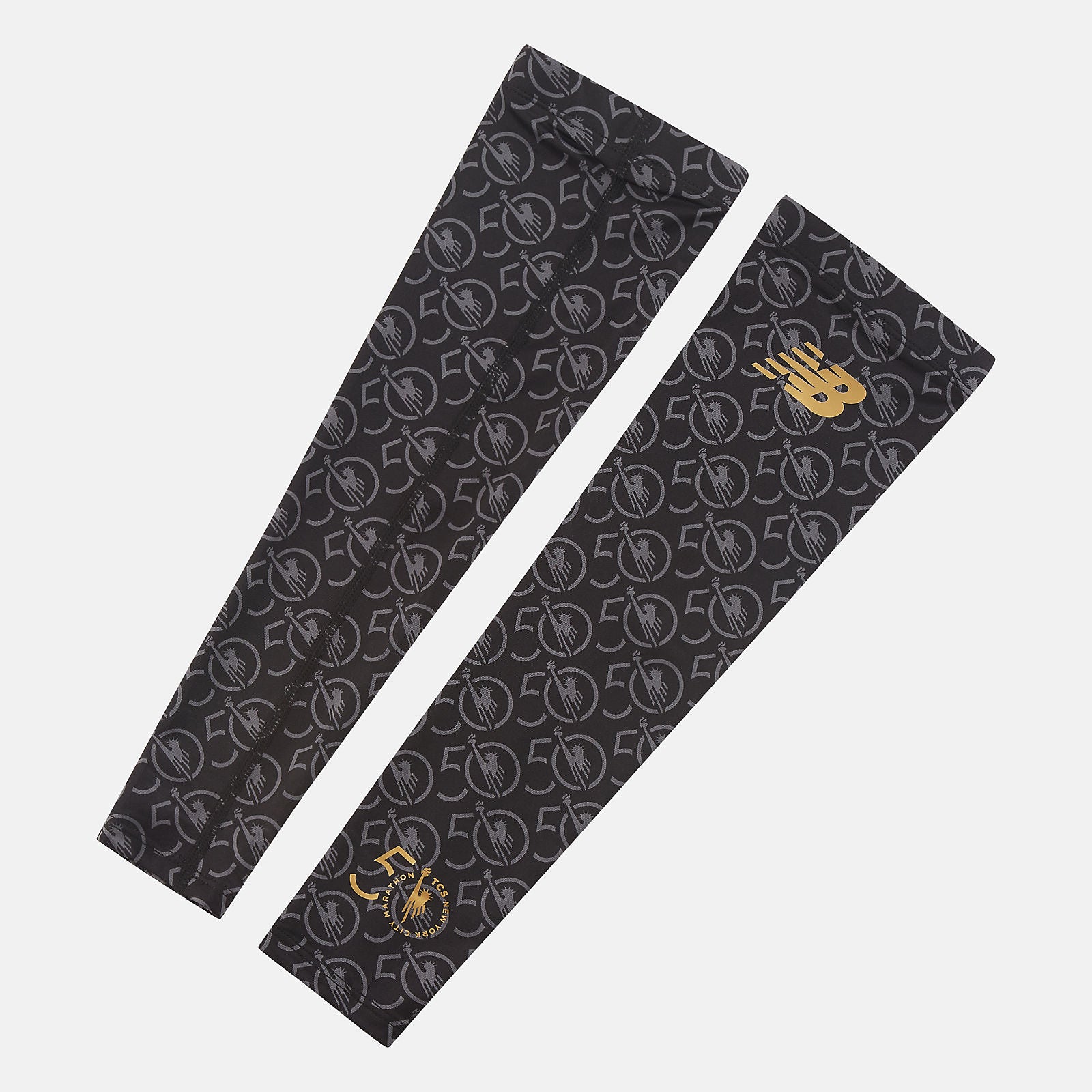 Black/White NYC Marathon Arm Sleeves New Balance Accessories