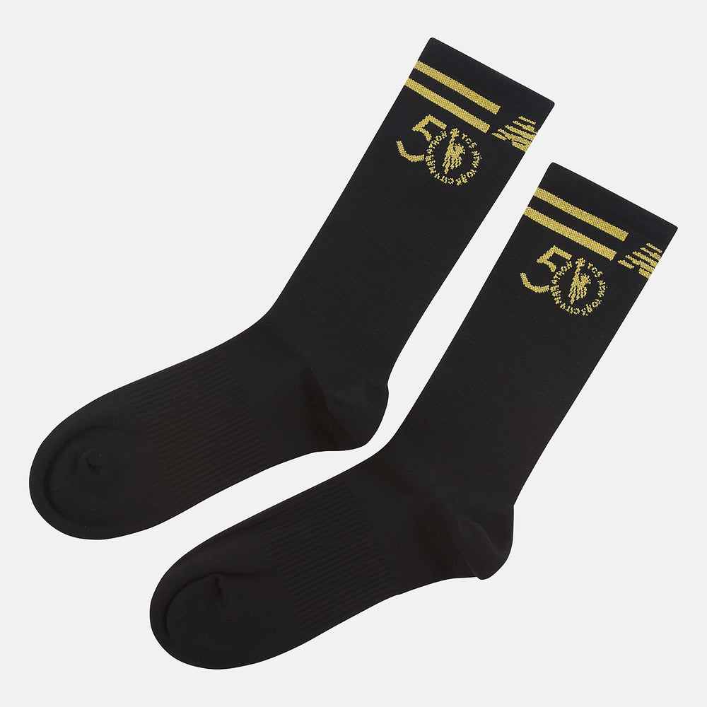 Black NYC Marathon Crew Sock New Balance Accessories
