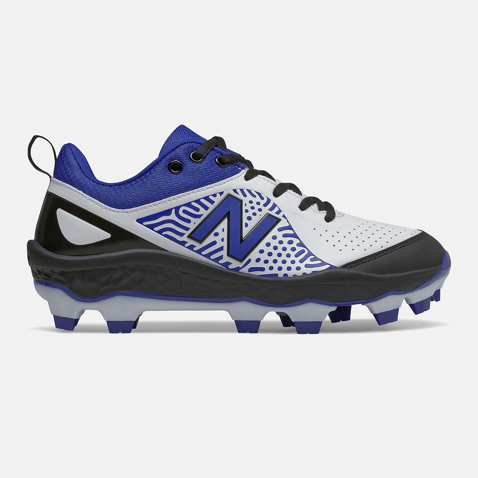 Black/Royal Blue and White Fresh Foam Velo v2 Molded New Balance Shoes