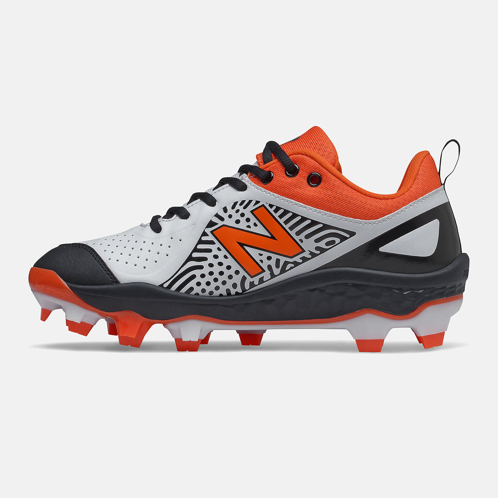 Black/Orange and White Fresh Foam Velo v2 Molded New Balance Shoes
