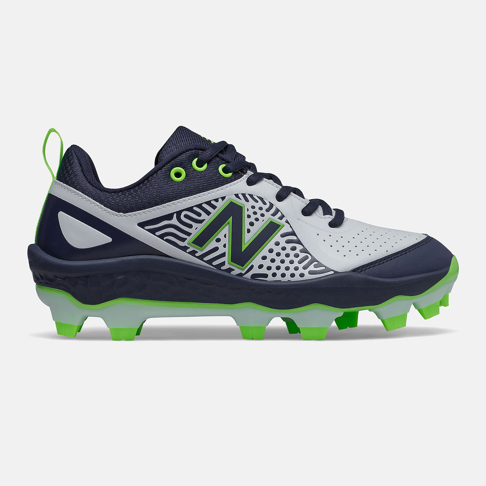 Team Navy/Lime Green and White Fresh Foam Velo v2 Molded New Balance Shoes