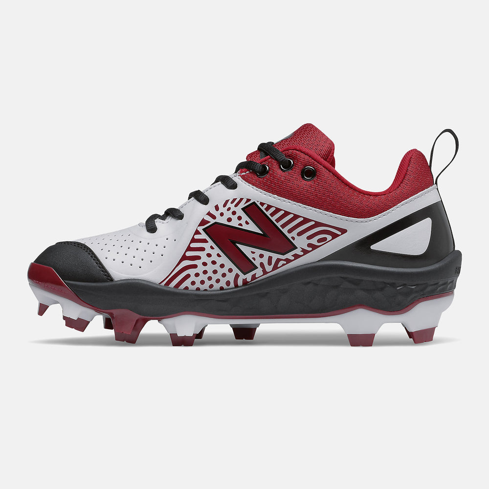 Maroon/Black and White Fresh Foam Velo v2 Molded New Balance Shoes
