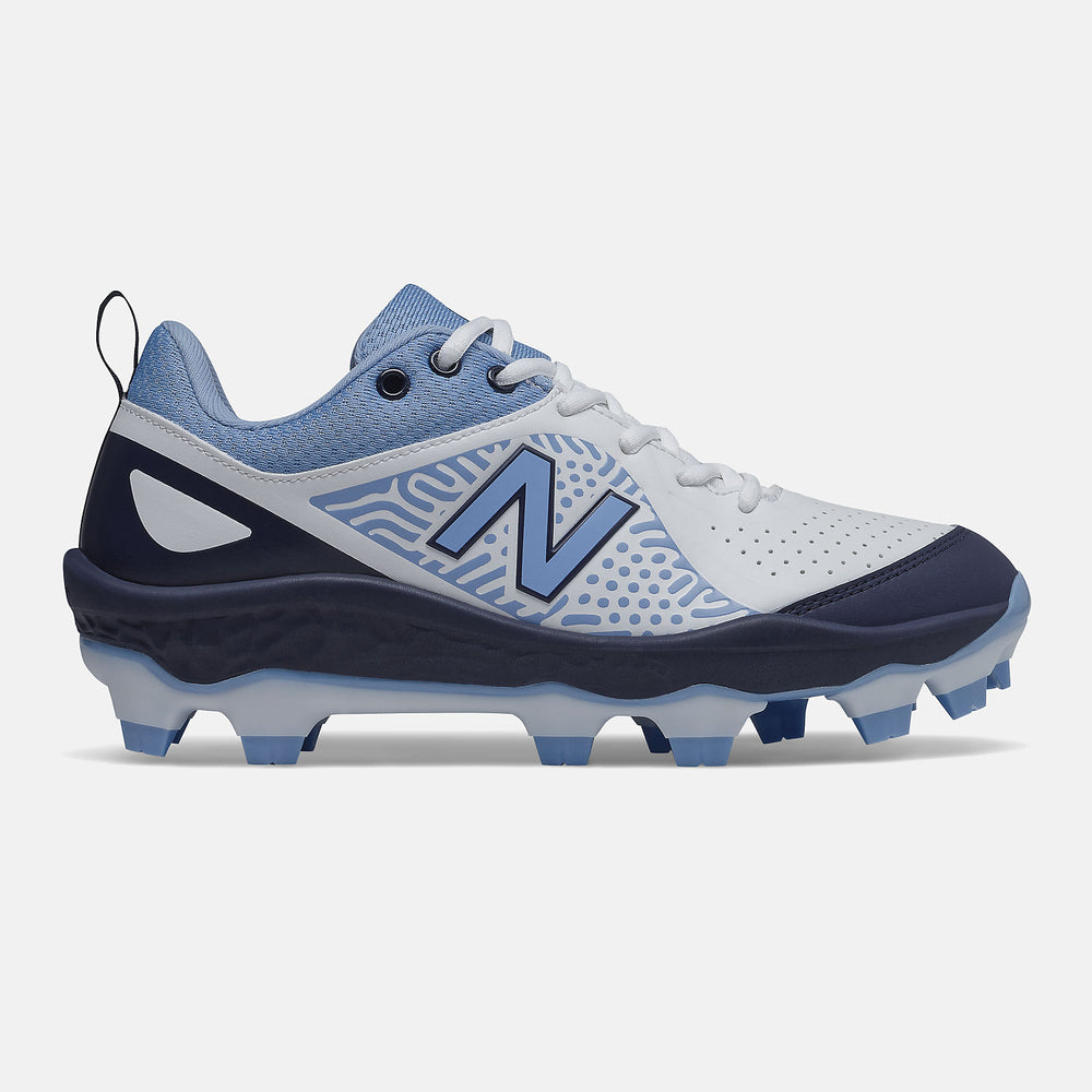 Navy/Team Carolina and White Fresh Foam Velo v2 Molded New Balance Shoes