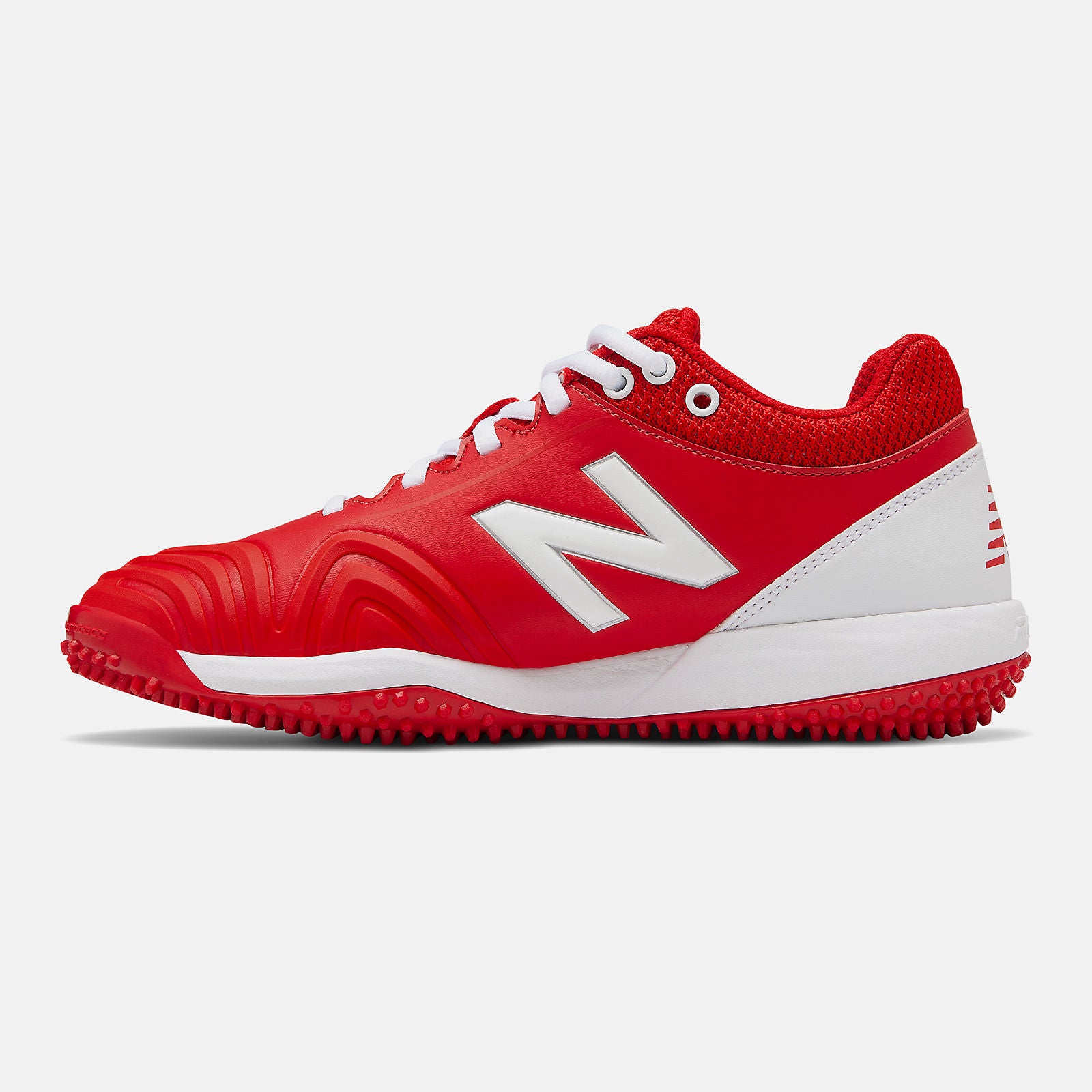 Red/White Fusev2 Turf New Balance Shoes