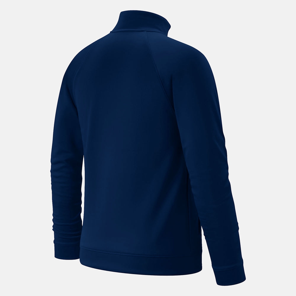 Team Navy Knit Training Jacket New Balance Clothing