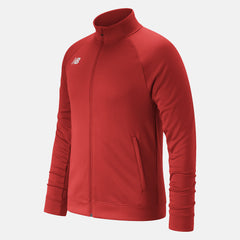 Team Red Knit Training Jacket New Balance Clothing