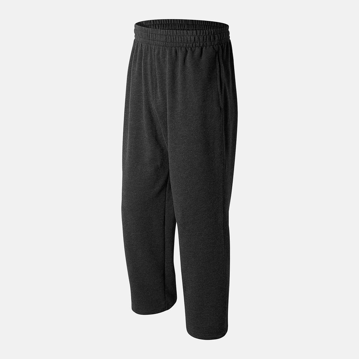 Black Heather Baseball Sweatpant New Balance Clothing