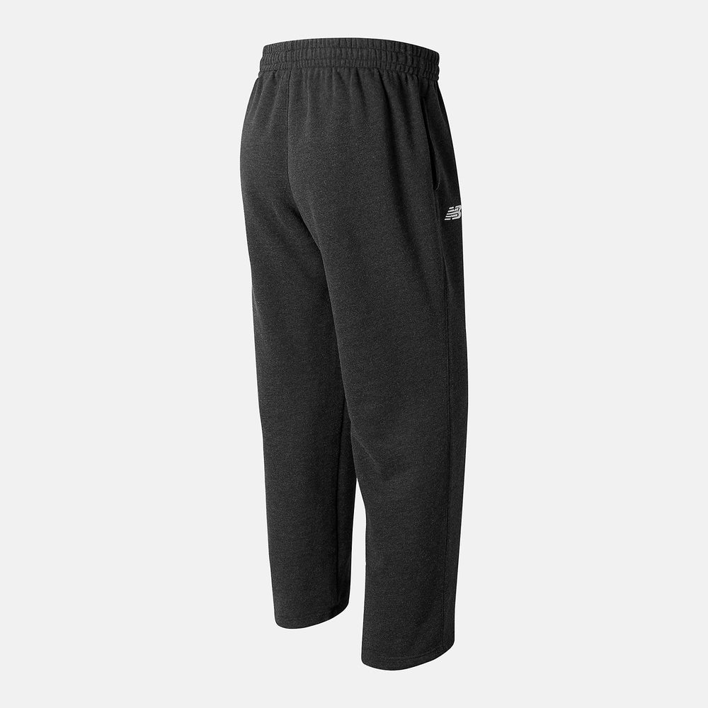 Black Heather Baseball Sweatpant New Balance Clothing