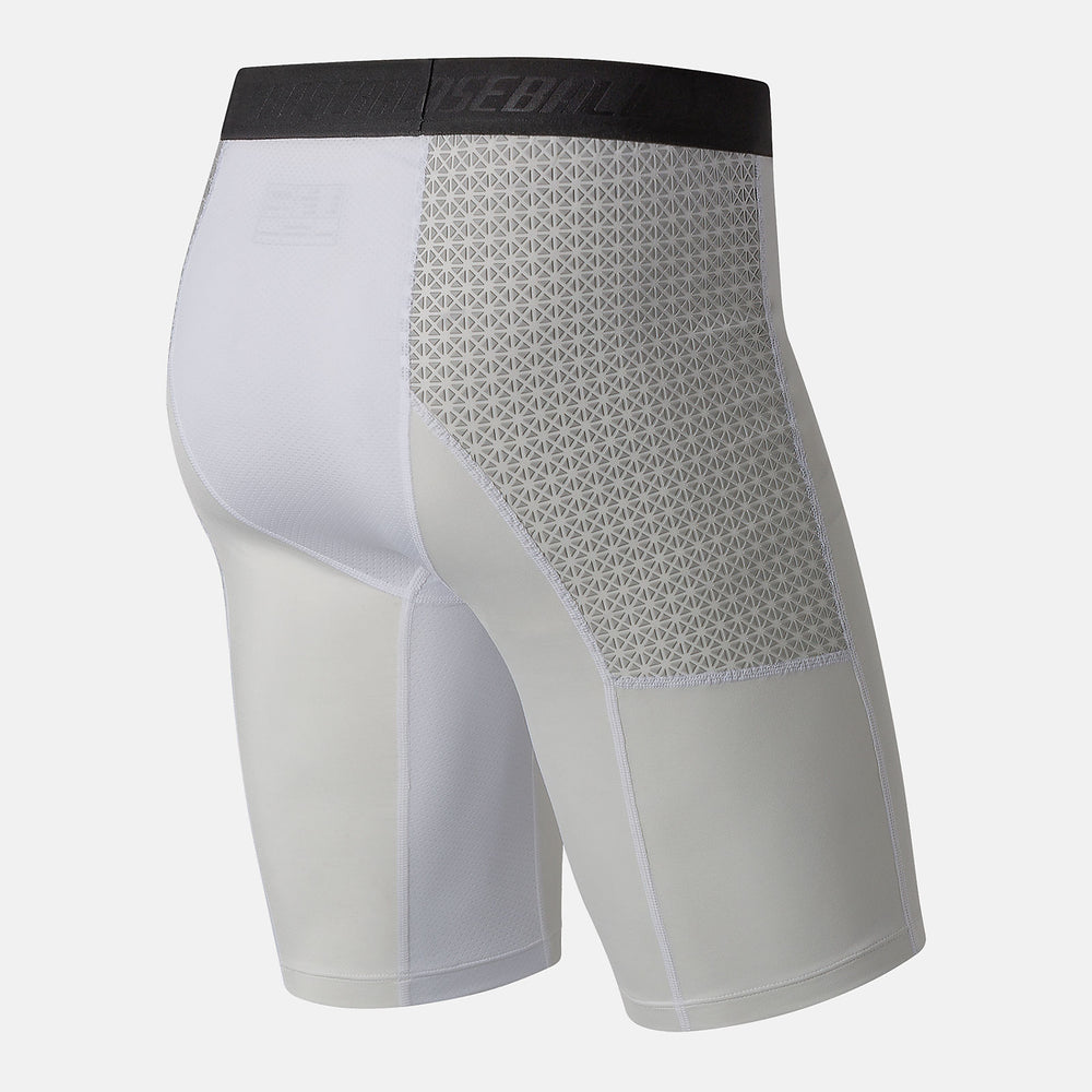 White 4040 Compression Slider Short New Balance Clothing