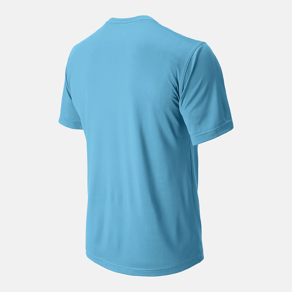 Columbia Blue Short Sleeve Tech Tee New Balance Clothing
