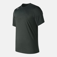 Dark Heather Grey Short Sleeve Tech Tee New Balance Clothing