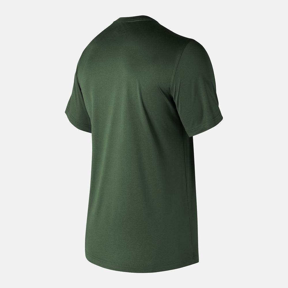Team Dark Green Short Sleeve Tech Tee New Balance Clothing
