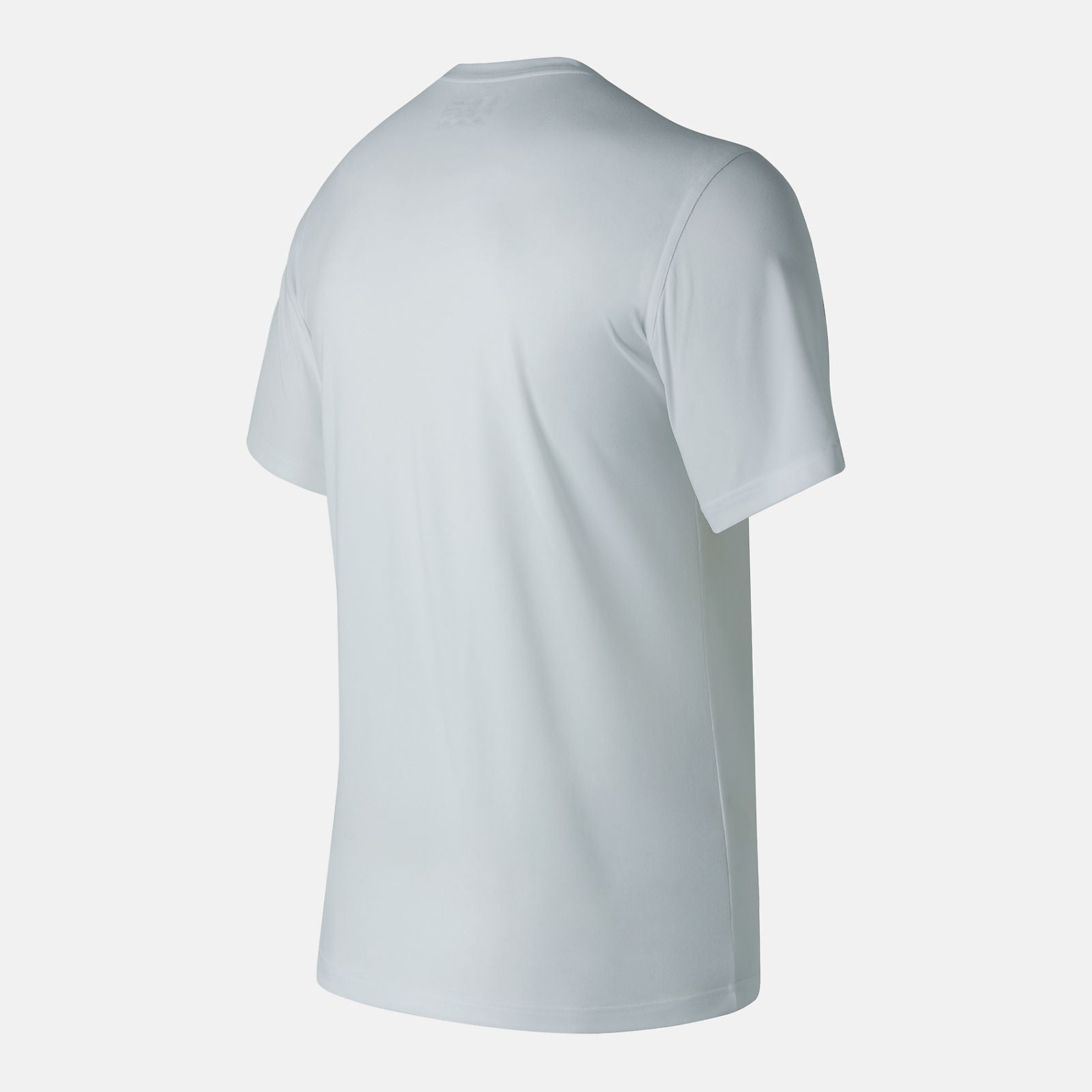 White Short Sleeve Tech Tee New Balance Clothing