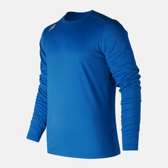 Team Royal LS Tech Baseball Tee New Balance Clothing