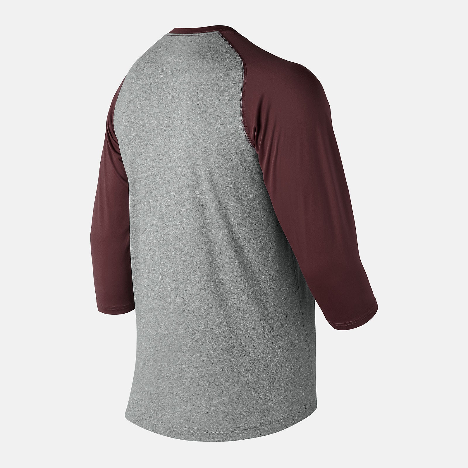 Team Maroon 3/4 Baseball Raglan Top New Balance Clothing