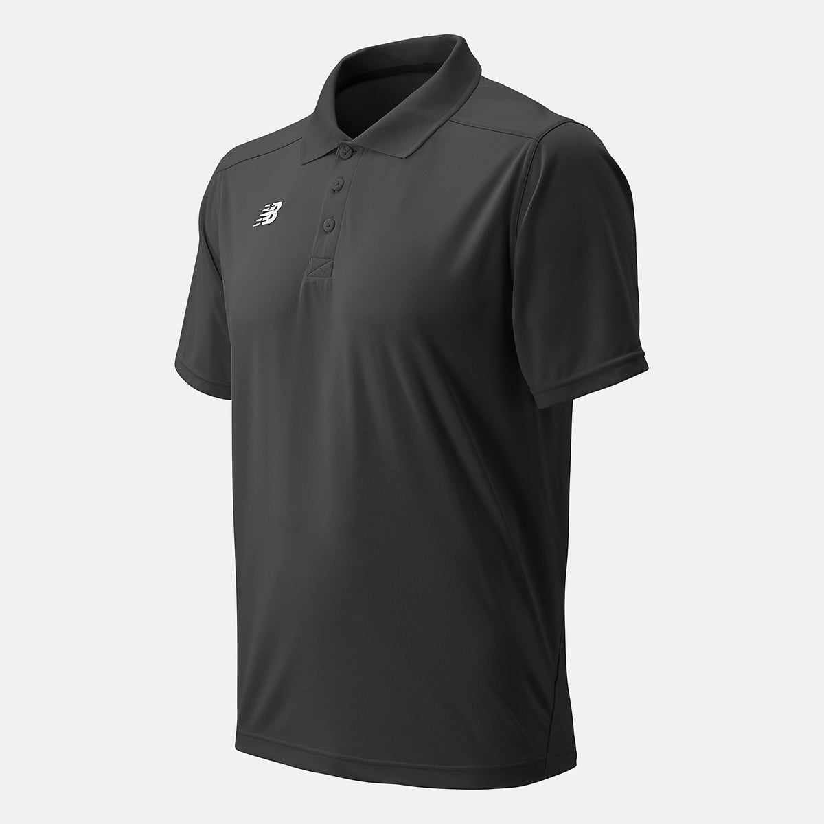 Team Black Tech Polo New Balance Clothing