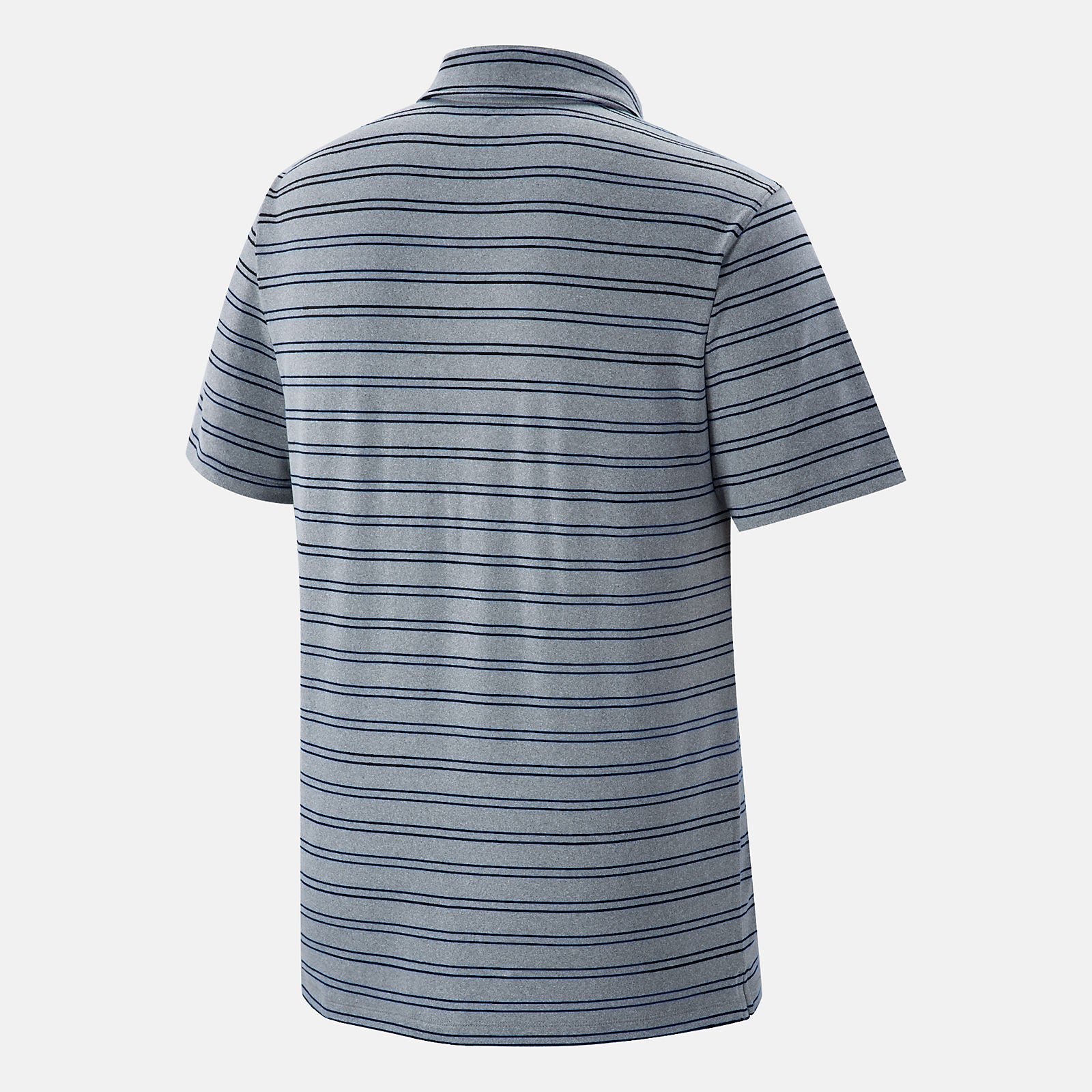 Black Stripe Polo New Balance Clothing
