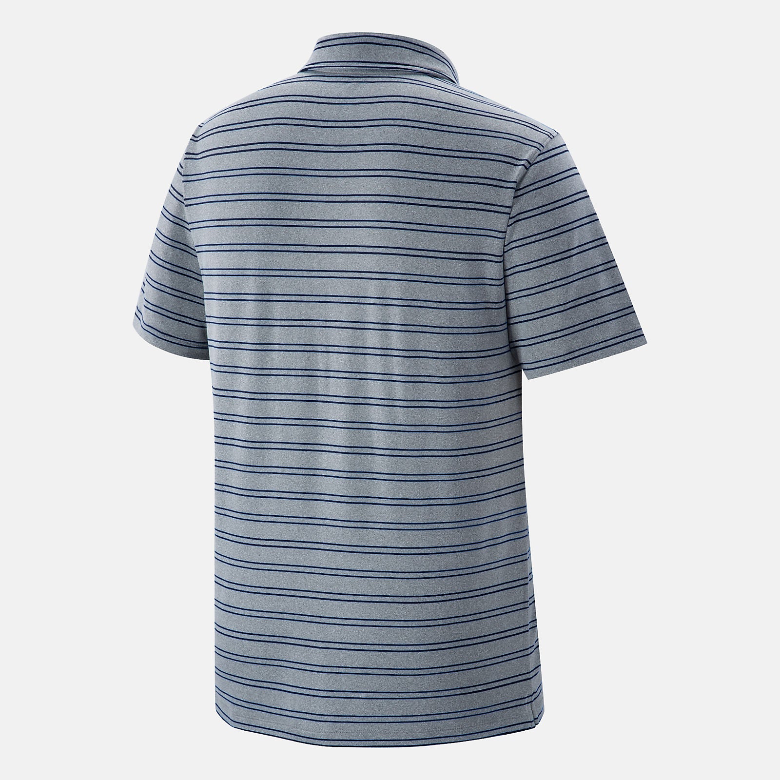 Team Navy Stripe Polo New Balance Clothing