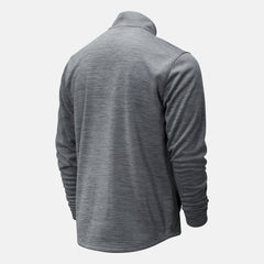 Med Heather Grey Thermal Half Zip New Balance Clothing