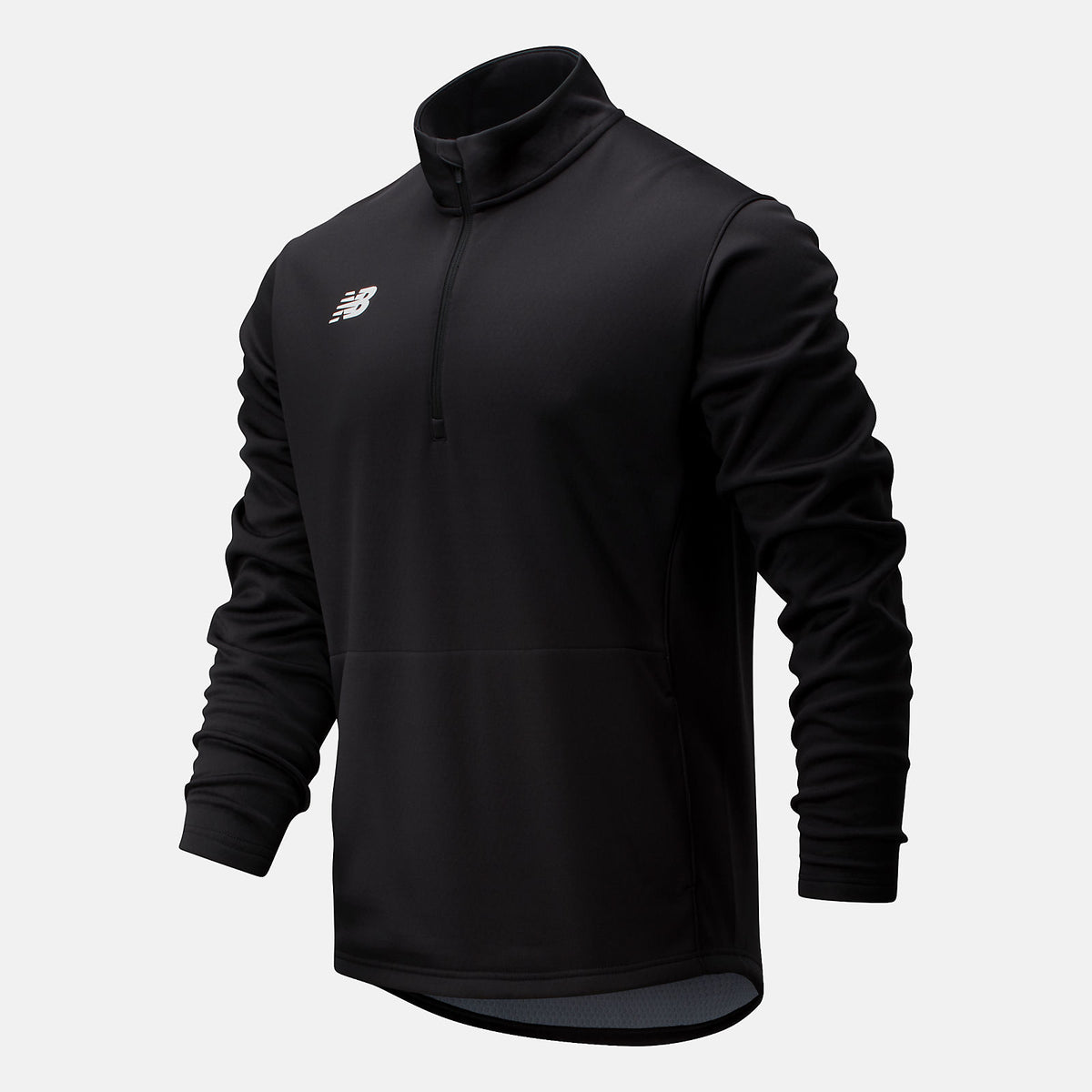 Team Black Thermal Half Zip New Balance Clothing